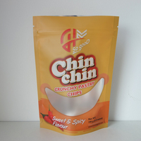Op Maat Gemaakte Heat Seal Stand-Up Plastic Snack Food Kin Chin Aardappelchips Verpakking Zakken