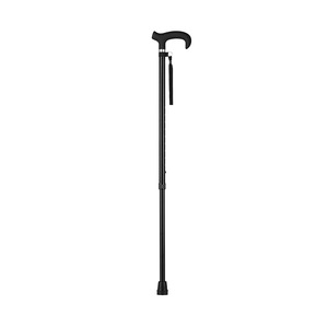 Canne réglable en alliage d'aluminium, imprimé noir, hauteur 43,3 pouces, pour soutien à la marche des personnes âgées - Product Image 1