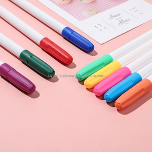 Dệt đánh dấu cho trang trí T-Shirts yếm & dệt may vĩnh viễn & có thể giặt 1.5mm bàn chải phẳng tip khô phong cách cho các văn bản trên giấy - Product Image 6