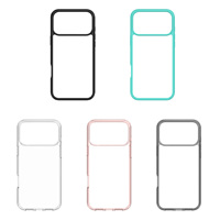 Coque de téléphone transparente en TPU rigide antichoc 1,5 mm en PC, vente en gros de coques de téléphone pour iPhone 11 12 13 14 15 16 17 18 Pro Max