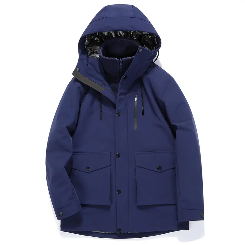Winter warm snow clothing waterproof mountaineering snowboarding jacket men's outdoor camping climbing skiing suit