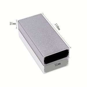 Custom Aluminum Alloy Control Box with LED Driver IP54 Protection Sandblasted Surface HF-A-182 Model From Hongfa - Product Image 1