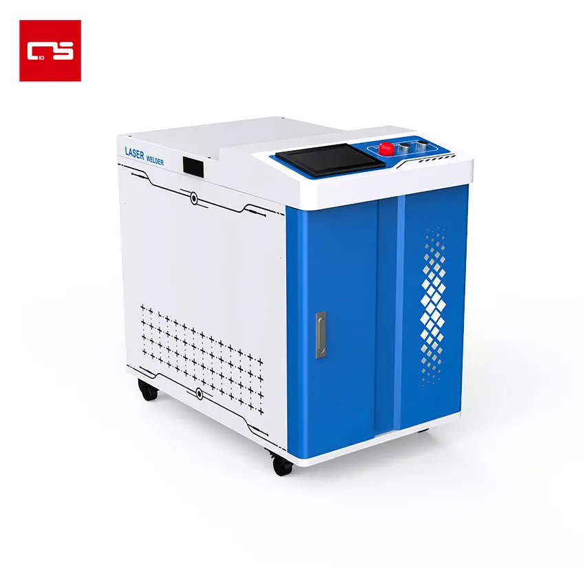 Fibre 1500w 2000W 3000W Machine de soudage laser portable Machine de soudage continu Tube métallique Tuyau en acier inoxydable