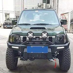 TELLIKAเหล็กพร้อมกันชนหน้าดัดแปลงป้องกันสําหรับSuzuki Jimny 1998-2018 JB23 JB33 JB43 อุปกรณ์เสริม - Product Image 4