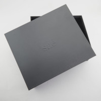 Boîte cadeau en carton rigide personnalisée avec logo, couvercle et base recyclables, boîte en papier pour cadeau
