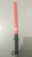 Bâton lumineux LED clignotant rouge coloré à piles sèches, 52*3CM, pour la sécurité routière