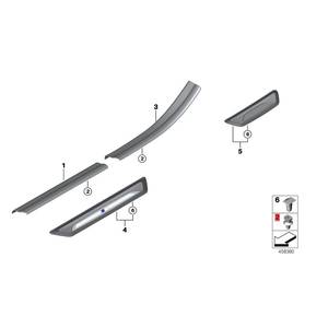 Clip para Mini MINI F56 BEV F56 BEV [Cooper <span class=keywords><strong>SE</strong></span>] 2018-2019 51478262533 - Product Image 1