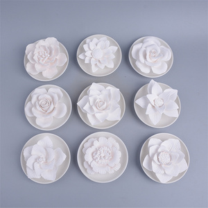 Bambus arôme céramique plaque <span class=keywords><strong>pot</strong></span> bricolage accessoires parfum huile planteur à la main <span class=keywords><strong>en</strong></span> céramique diffuseur fleur avec <span class=keywords><strong>tige</strong></span> - Product Image 6