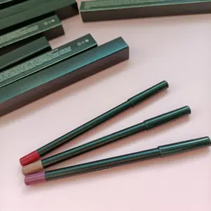 Bao Bì Miễn Phí Lip Liner Matte Tự Nhiên Không Thấm Nước Lip Liner Bút Matte Kẻ Viền Môi Bút Chì