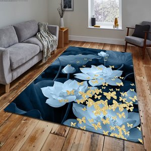 <span class=keywords><strong>Tapis</strong></span> <span class=keywords><strong>de</strong></span> luxe nordique pierre fleur peinture abstraite art <span class=keywords><strong>tapis</strong></span> doré grand salon décor <span class=keywords><strong>tapis</strong></span> <span class=keywords><strong>tapis</strong></span> en marbre - Product Image 2