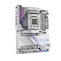 Motherboard Super Ice X870E AORUS MASTER X3D ICE WIFI7 DDR5 Mendukung CPU AMD AM5 9700X 9800X3D 9900X