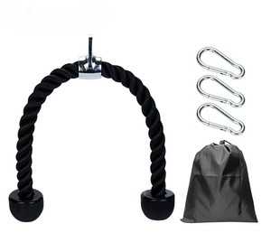 Accessoires de gymnastique Corde triceps anti-effilochage <span class=keywords><strong>à</strong></span> haute durabilité Corde antidérapante pour garage Gym - Product Image 1