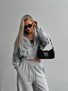 2025 özel güz kış eşofman eşofman 2 adet Set kadın eşofman kadınlar için iki parçalı pantolon setleri rahat kadın Jogger setleri - Product Image 3