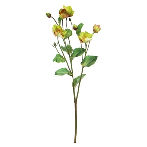 Tige d'hélebores artificielle de 53 cm de long, décoration, faux spray d'hélebores - Product Image 6