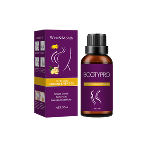 Marque privée Mois de l'Ouest Rehausseur de fesses Efficace pour l'élargissement des hanches et des fesses Produits de massage corporel Lifting des hanches Huiles de fesses - Product Image 1