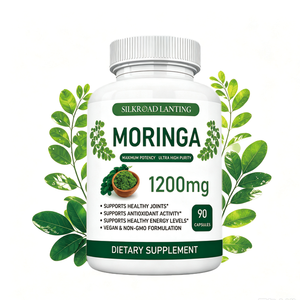 Capsules de Moringa pour adultes, bien-être quotidien, soutien articulaire, antioxydant et énergétique, végétalien, sans OGM, complément alimentaire, 90 unités - Product Image 1