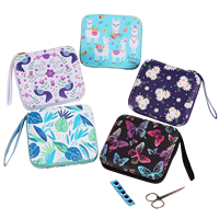 Kit de couture tout-en-un de haute qualité avec fils multicolores et aiguilles, portable pour la réparation de vêtements à domicile et les loisirs créatifs