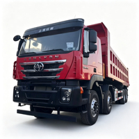 Camion benne Hongyan Genlyon C6 à succès : haute efficacité pour le transport de matériaux de construction
