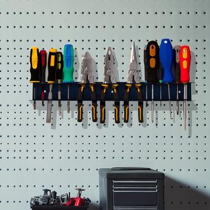 Support de rangement pour tournevis OY-HR, organisateur mural multi-trous, support d'outils suspendu de forme rectangulaire pour usage domestique et en atelier - Product Image 3