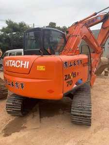 Excavateur japonais de 7 tonnes Mini Hitachi Zx70 d'occasion à prix réduit Petite Hitachi Zx70 Digger Machine à vendre - Product Image 6