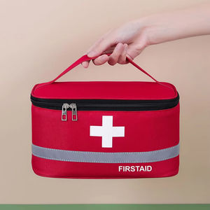 Botiquín de Primeros Auxilios Portátil Personalizado con Logotipo, Bolsa de Almacenamiento de Medicamentos de Gran Capacidad, <span class=keywords><strong>Kit</strong></span> Médico de Rescate Doméstico, Organizador de Almacenamiento - Product Image 5