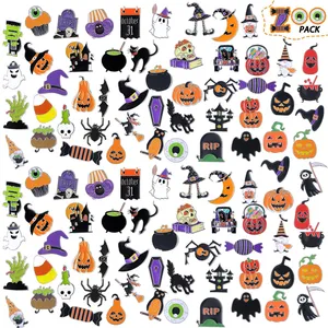 Halloween Bulk Revers Pins Punk Spookachtige Broches Halloween Emaille Spelden Voor Kleding Tassen Geschenken