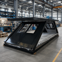 Maison préfabriquée pliable de luxe pour le camping, de haute qualité, portable, à prix abordable, type conteneur, maisonnette compacte en kit