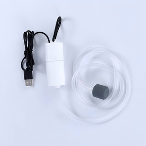 ポータブルミニUSB充電式プラスチック製エコフレンドリー水槽酸素ポンプ静音エアポンプバッグ水槽用品Wattshine G613 5L - Product Image 5