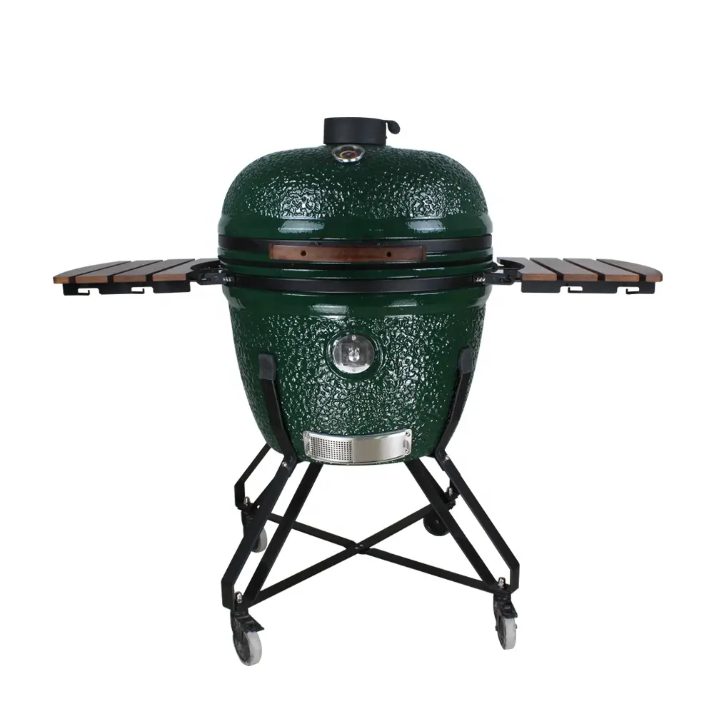 SEB KAMADO 26 InchBBQ Grill Charcoal Egg Shaped Ceramic barbecue Kamado Grill for Outdoor Kitchen Home and Garden