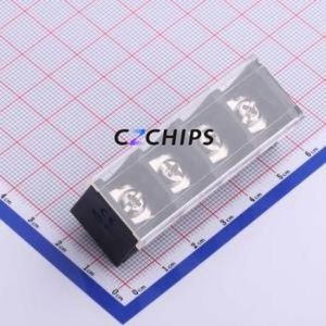KF78S-13.0-4P Barrier Terminal Block Through hole Component (THT),P=13mm Connector With Cover Plate 13mm 1x4P Straight Pin - Product Image 1