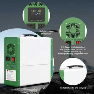Estación de Energía Solar Portátil LiFePO4 de 2.56kWh y 1200W con MPPT, 6000 Ciclos, Iones de Litio, Onda Sinusoidal Pura, para Acampar al Aire Libre, Emergencias y Hogar - Product Image 2