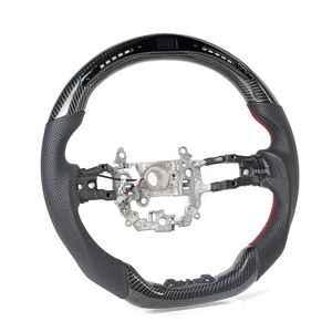 Volante Deportivo Personalizado de Fibra de Carbono Real con LED Inteligente para <span class=keywords><strong>Honda</strong></span> <span class=keywords><strong>Civic</strong></span> Gen 11th 2021 2022 <span class=keywords><strong>2023</strong></span> 2024 2025 Tipo <span class=keywords><strong>R</strong></span> - Product Image 3