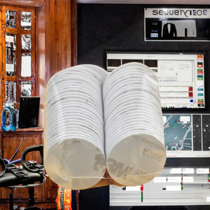 Carte de contrôle d'accès intelligente mini NFC N-Tag en PVC, puce de suivi RFID 13,56 MHz, diamètre 25 mm, étiquettes porte-clés en forme de pièce de monnaie - Product Image 2