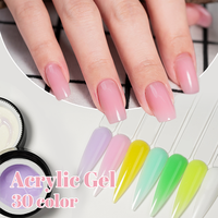 Nouveauté 2026 : Gel à paillettes auto-séchant Primer Air Dry, Base Coat Caoutchouc, Vernis à ongles en gel, Polygel Acrylique Constructeur