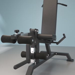 Chaise de musculation commerciale multifonctionnelle pour extension et flexion des jambes, réglable, en acier, 1600 mm, pour entraînement des quadriceps et des ischio-jambiers - Product Image 3