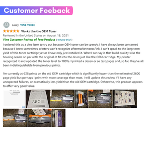 HENGFAT compatibile con 106 r04346 106 r04347 106 r04348 106 r04349 101 r00664 cartuccia <span class=keywords><strong>toner</strong></span> per stampante Xerox B210 B205 B215 b205 MFP - Product Image 5