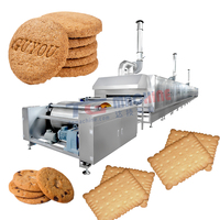 Ligne de production de machine à biscuits durs industriels à grand rendement