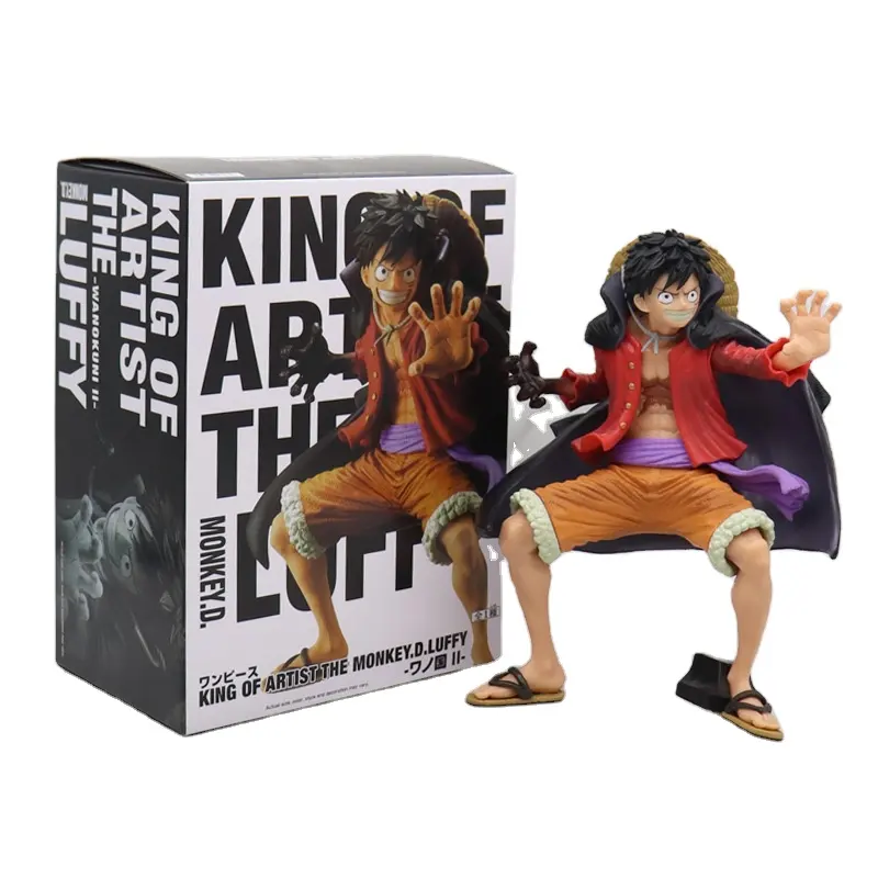 DHF Anime Boneco de Ação 1 Peças Wano País A Ilha dos Fantasmas Macaco D. Luffy Haki Bonecos de Ação