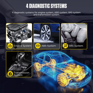 AUTOOL CS603 Engine ABS Airbag at <strong>Code</strong> <strong>Reader</strong> Five Kinds Resets OBD2 <strong>Auto</strong> Four <strong>System</strong> Diagnostic Scanner Tool - Product Image 3