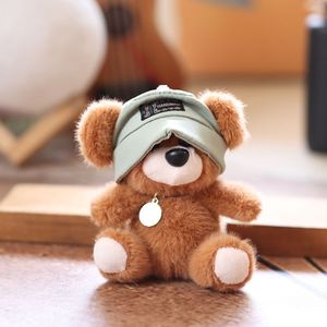 Orsetto di peluche profumato a forma di cappello, simpatico orsetto Teddy, giocattolo, portachiavi, ciondolo, decorazione per borsa, statuetta - Product Image 3