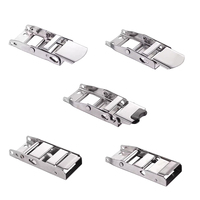 Boucles à cliquet de 2 pouces en acier inoxydable et aluminium pour le transport de marchandises