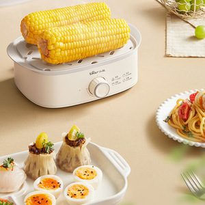 Vaporera eléctrica Little Bear ZDQ-K12H1, cocedor de huevos multifuncional para el hogar con temporizador y función de reserva - Product Image 5