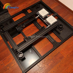 Simulateur de sport d'intérieur dynamique GT7 AC SC, cockpit de simulation de course automobile en aluminium, accessoire, six axes, force G, <span class=keywords><strong>moteur</strong></span> à cylindre 6 DOF - Product Image 5