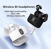 Écouteurs de jeu TWS Q16, basses profondes, réduction de bruit ENC, étanches IPX-5, Bluetooth 5.4, contrôle tactile, écran numérique, autonomie de 3 à 5 heures