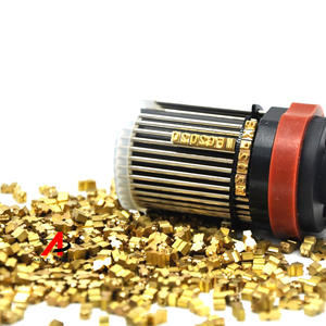 Grosir harga pabrik 2*3*15mm tulisan kuningan huruf tembaga alfabet 3*3.5*6.8mm - Product Image 5