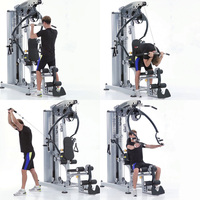 Fournisseur professionnel d'équipement de gymnastique commerciale et à domicile Extension de corps d'entraîneur de musculation multifonctionnelle à station unique