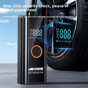 Arrancador <span class=keywords><strong>de</strong></span> Coches <span class=keywords><strong>de</strong></span> 12V con Inflador <span class=keywords><strong>de</strong></span> Neumáticos, 2000A <span class=keywords><strong>de</strong></span> Pico, Batería Portátil, Compresor <span class=keywords><strong>de</strong></span> Aire, 4 en 1, Fuente <span class=keywords><strong>de</strong></span> Alimentación <span class=keywords><strong>de</strong></span> Emergencia - Product Image 2