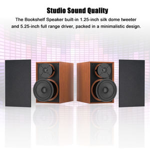 Enceintes d'étagère actives 100W RMS sans fil avec woofer de 5,25 pouces, tweeter à dôme en soie, éclairage LED RVB pour téléviseur, ordinateur, cinéma maison - Product Image 3