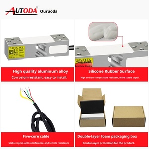 Cảm biến lực điểm đơn Ouluda AT8503, tải trọng 60kg, độ chính xác cao 0.03%, cân điện tử đóng gói - Product Image 2