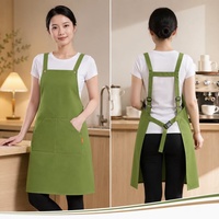 Tablier de cuisine réglable et imperméable avec logo personnalisé pour homme et femme, idéal pour la vaisselle, la cuisine, le jardinage et les chefs